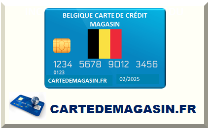 BELGIQUE CARTE DE MAGASIN AVEC CRÉDIT REVOLVING 2025