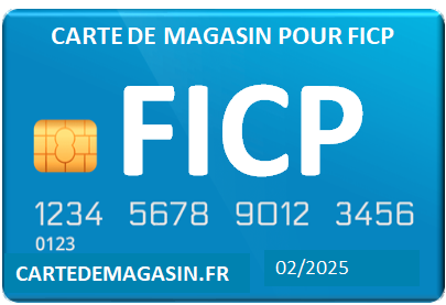 CARTE DE FIDÉLITÉ AVEC CRÉDIT RENOUVELABLE POUR FICHÉ FICP 2024 