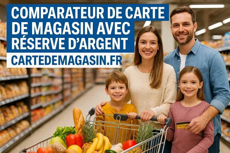COMPARATEUR DE CARTE DE MAGASIN AVEC RÉSERVE D'ARGENT