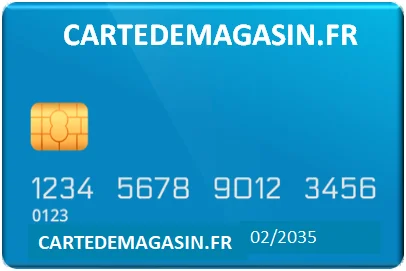 CARTE DE MAGASIN